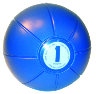 ZZ Live Medicine Ball 1 Kg - Blue